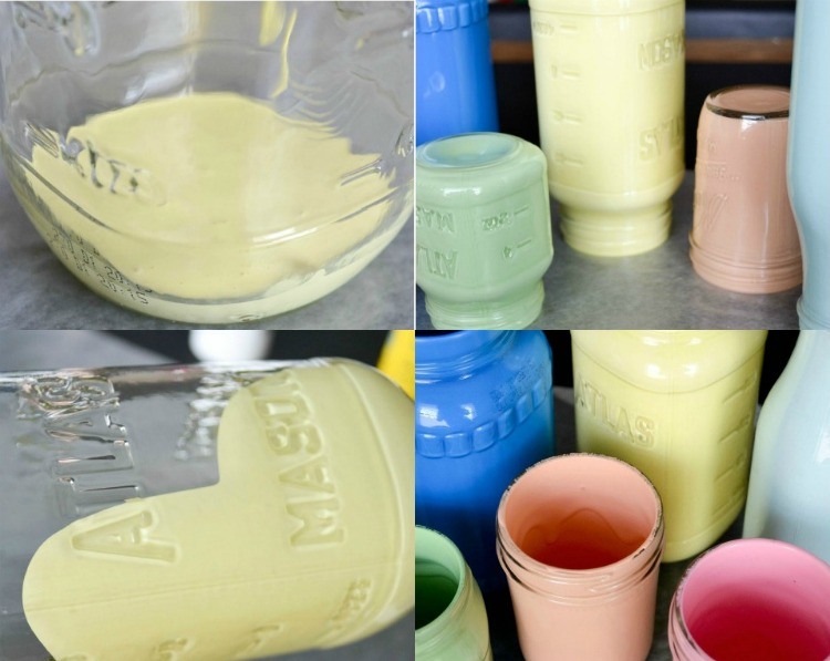 jarné dekorácie-2017-urob si sám-skrutkovacie-tégliky-vázy na farbenie