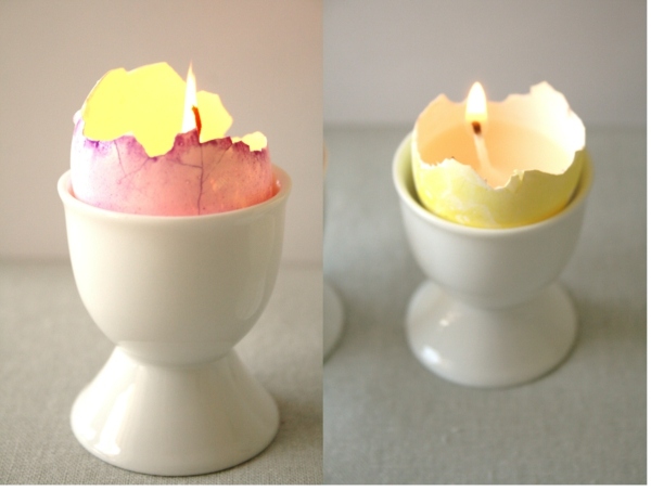 Vaječné škrupiny maľujú originálne nápady na veľkonočné dekorácie