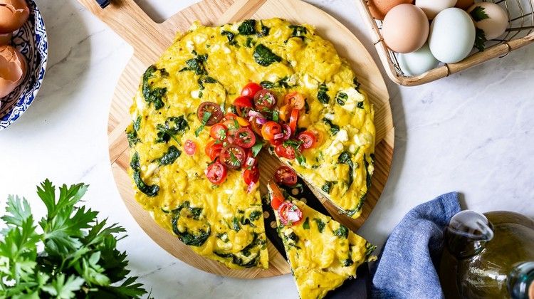 Stratte vajíčko na raňajky Recepty na raňajky s nízkym obsahom sacharidov