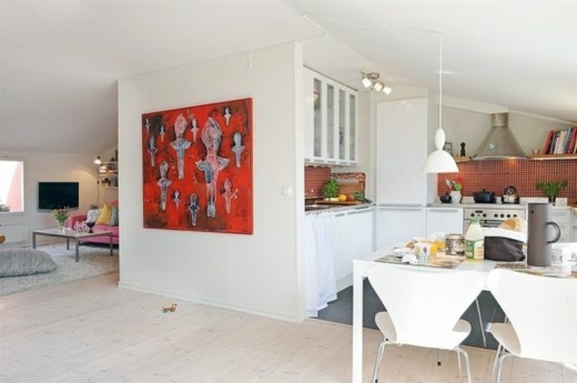 čerstvé umenie dizajnu bytov Umenie v malom byte