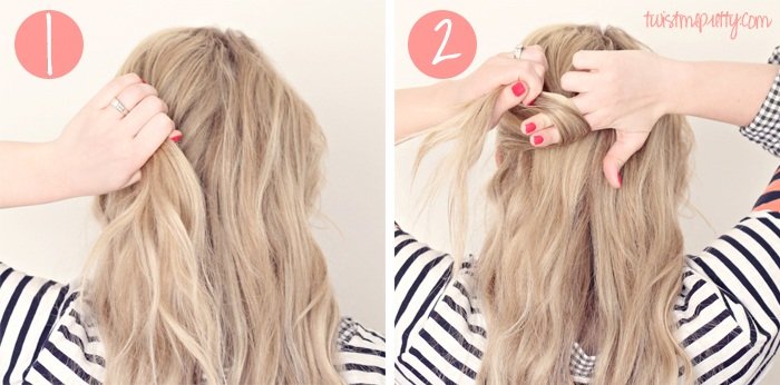 Účes s keltským uzlom návod-ose-strahne-make