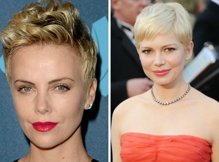 krátke zrážky platinová blond alebo piesková farba blond krátke-blond-vlasy-platinová blond