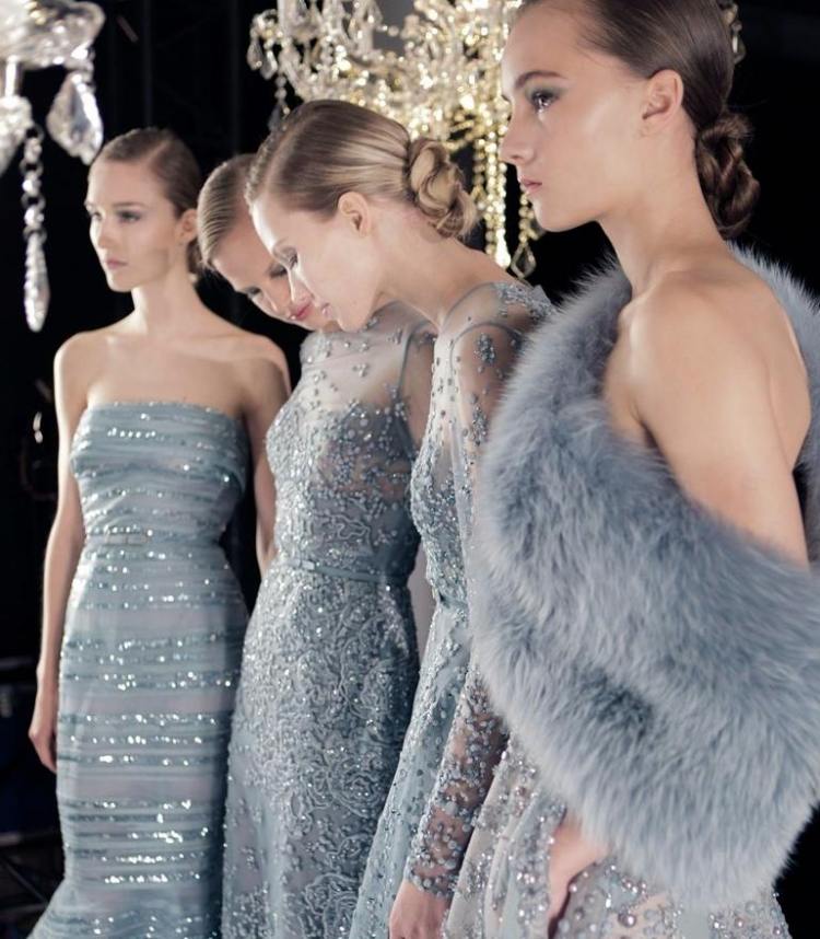 Elie Saab Zobraziť v zákulisí Najlepšie modely účesu Chognon elie-saab-backstage-jeseň-zima-2014-chignon-twirled