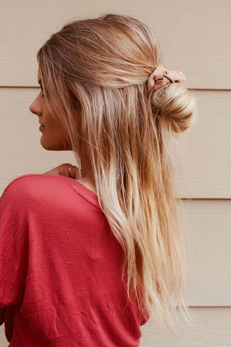 Pootvorené účesy Scrunchies vlasy Doplnky do vlasov Trendy leto