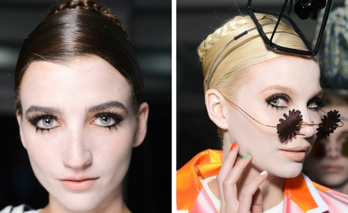 krásne gretchen tváre oválne večerné nosenie účesov Gretchen vrkoče tvár oválne večerné oblečenie účesy jar