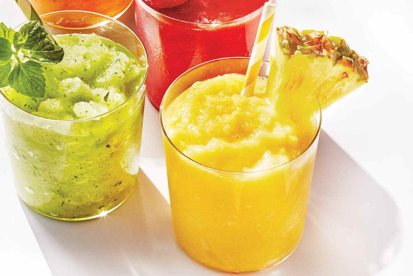 Mrazené ananásové melóny na letnú párty