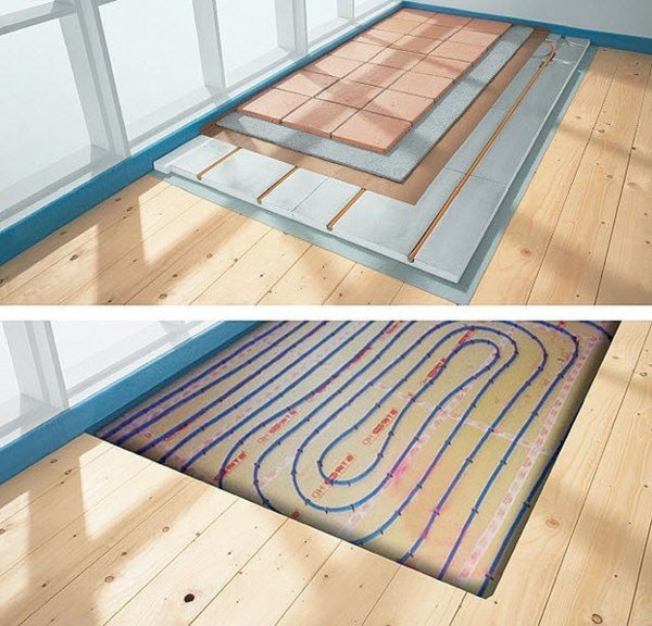 Podlahové kúrenie položte v špirálovitom tvare