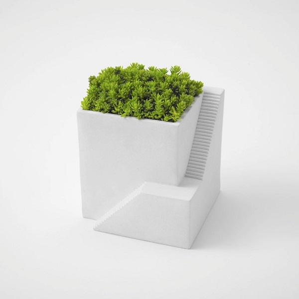 moderné kvetináče nápad na dekoráciu malého bytu Výsadba malých bytov dekorácií