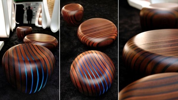 Drevený nábytok Bright Woods-Collection Giancarlo Zema Taliansko