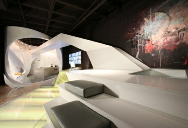 biely-nábytok-moderný-loft