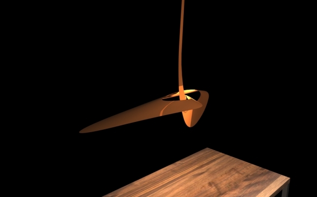 závesná lampa moderného dizajnu nábytku od Daan Mulder