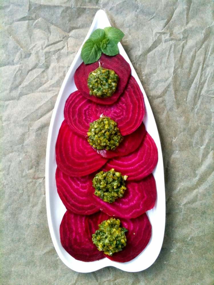 Ozdobte a ozdobte - cvikla má atraktívnu farbu ozdobte a ozdobte misku na cviklu pekná dekorácia