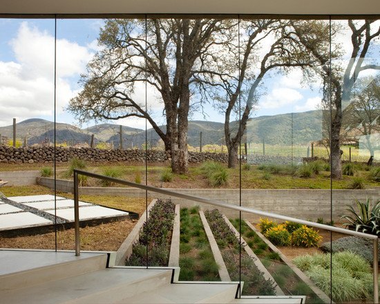 záhrada na svahu nápady terasy výsadba pôdny kryt