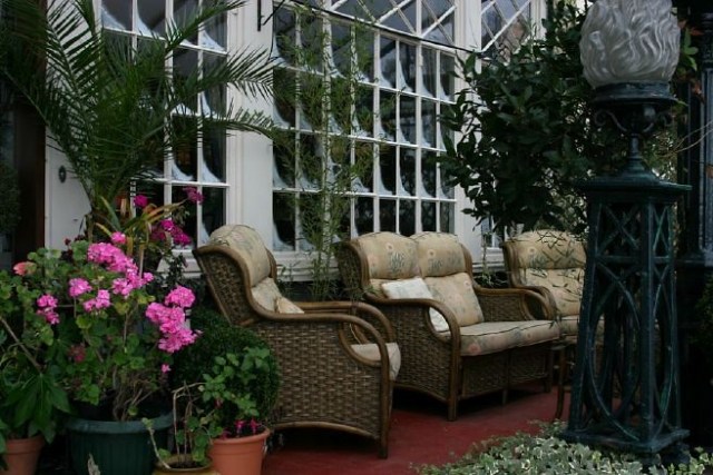 záhradné útulné útulné mäkké čalúnenie kvetináče dizajnová záhrada útulné útulné mäkké čalúnenie