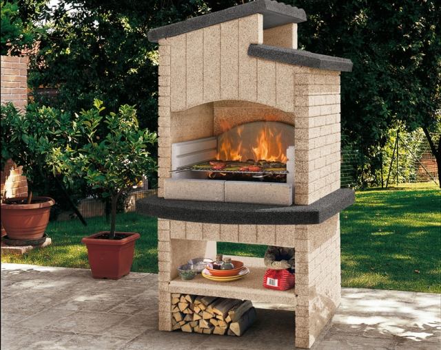 záhradný gril policový dizajn palazzetti marettimo