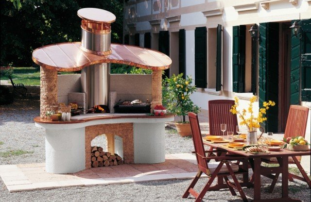 záhradné grily palazzetti drevo nerez SUMATRA