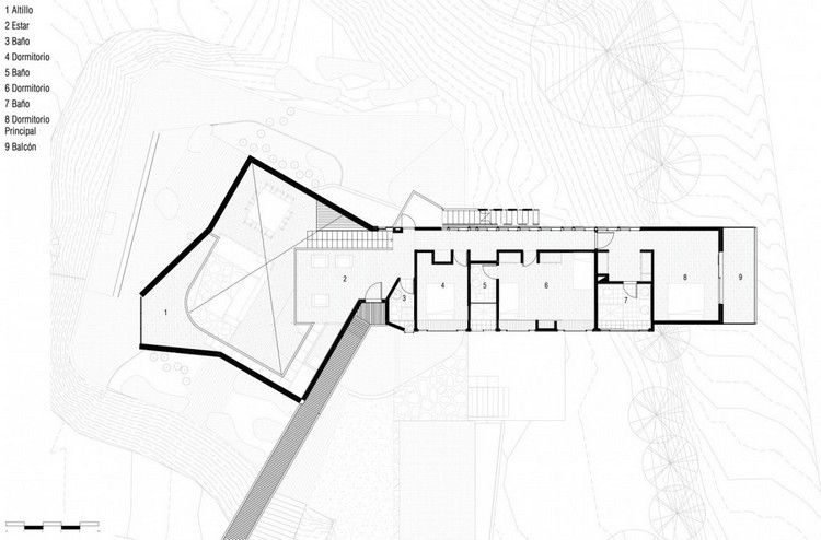Rozvod miestnosti v prízemí domu dom-poschodie-plán-izba-distribúcia