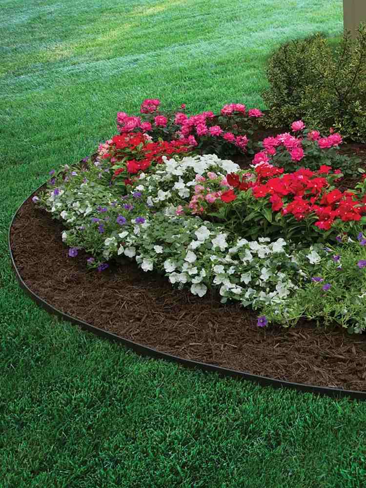 záhonová repa lemujúca záhrada úzka oceľ