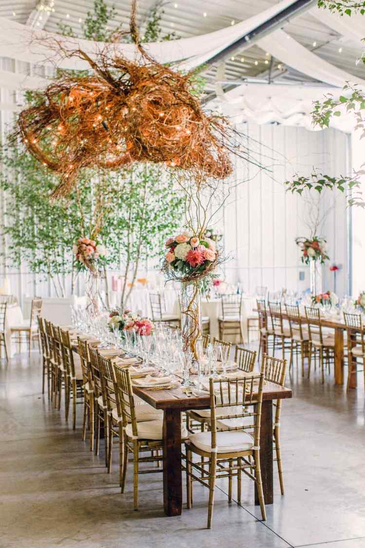 záhradný stôl dekorácia rustikálny jedálenský stôl baldachýn