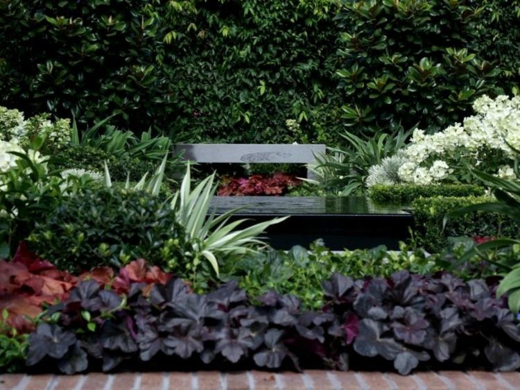 záhradnícke a terénne úpravy rastliny-farby-listy-živý plot-zelená