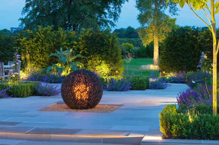 záhradné osvetlenie-LED-guľôčkové svetlo-akcentové osvetlenie