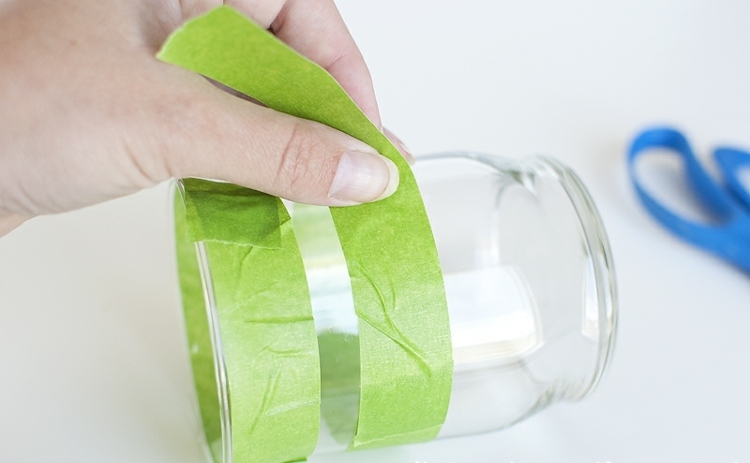 záhradná párty-deko-páska-maľba-zdobenie skla