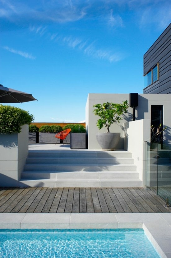 vytvárať schody svetlé farby svieža refugium súkromie obrazovka vyššia platforma