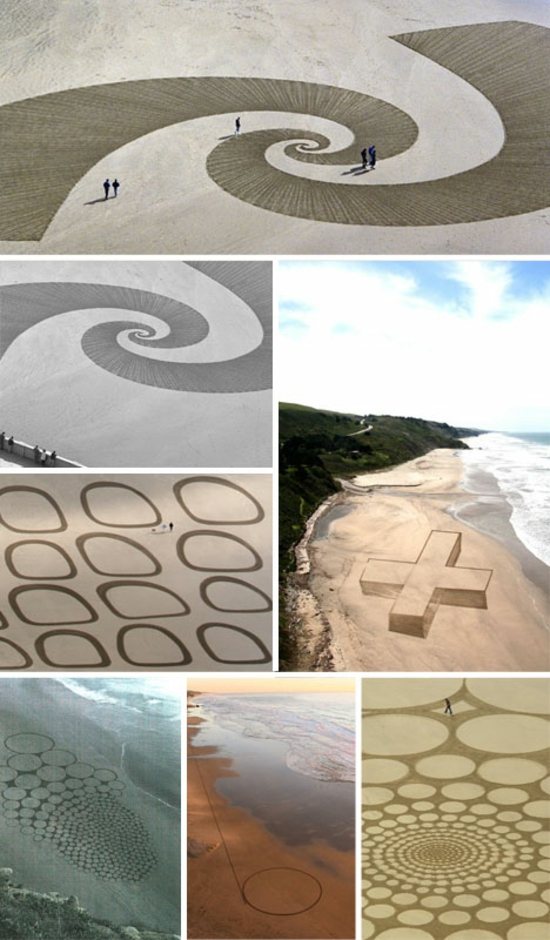 Záhradné umenie tvary zeme-zaujímavé nápady Záhradné umenie Zem tvorí nádhernú záhradu