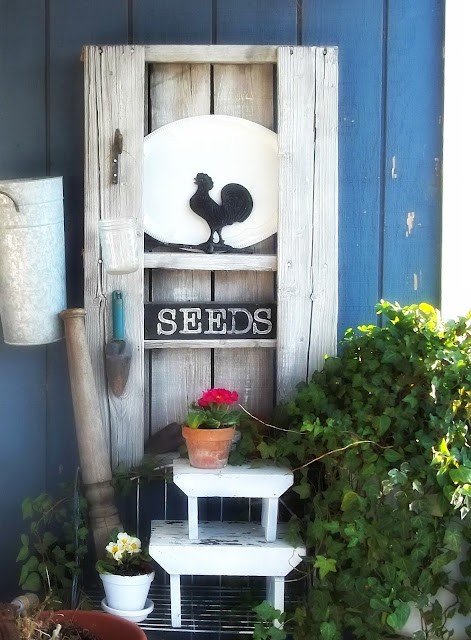 policové drevené palety veranda postaviť nápad