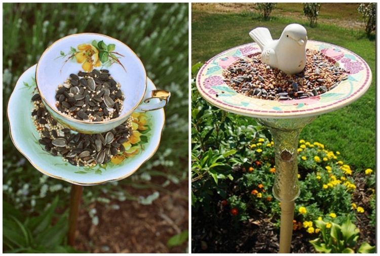 záhradná zásuvka-urob si sám-vtáčia-kŕmna stanica