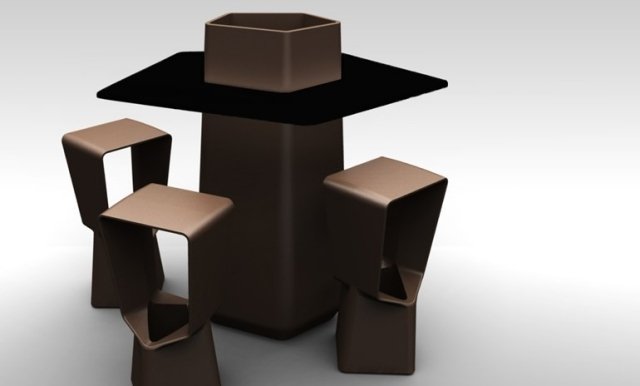 nápady na dizajn moderné vybavenie, ktoré prakticky šetrí miesto