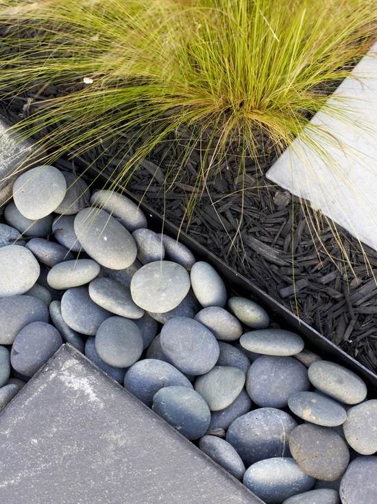 Riečne kamene Vytváranie ciest Nápady-optické efekty Vzrušenie