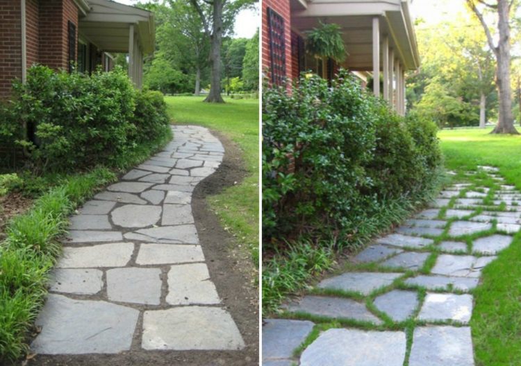 záhradná cesta-vytvorte-záhradný-dizajn-cesty-kamene-nápady-kutilstvo