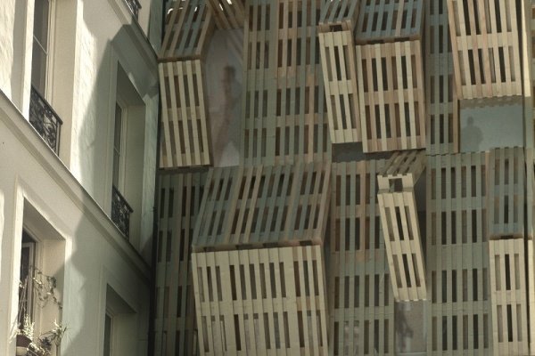 Europalety používané v architektúre