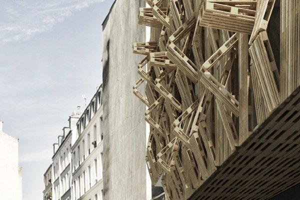 Dizajn študentskej internátu Ame Lot