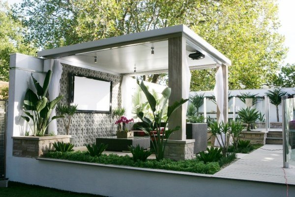 Materiály zastrešenie terasy pergola hliníkové steny tv palmy Materiály zastrešenie terasy hliníkové steny televízne palmy