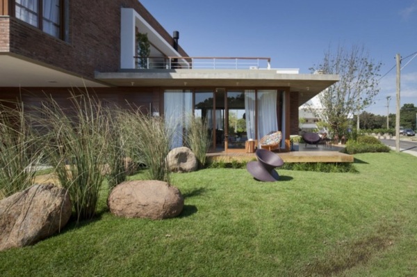 moderná záhrada - dom Martimo moderná záhrada v dome Martimo