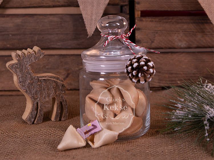 peňažné darčeky na Vianoce personalizujte sušienku Naplňte sušienky