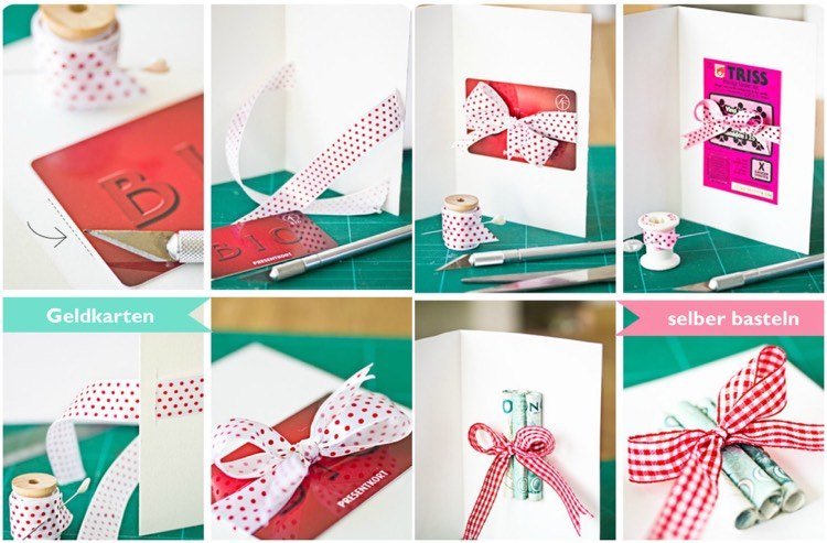 peňažná karta-drotár-poukaz-saténová stuha