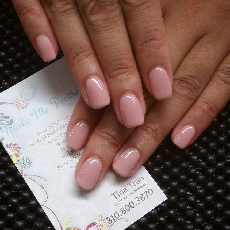 Gélové nechty French Nails 2020 prírodná farba