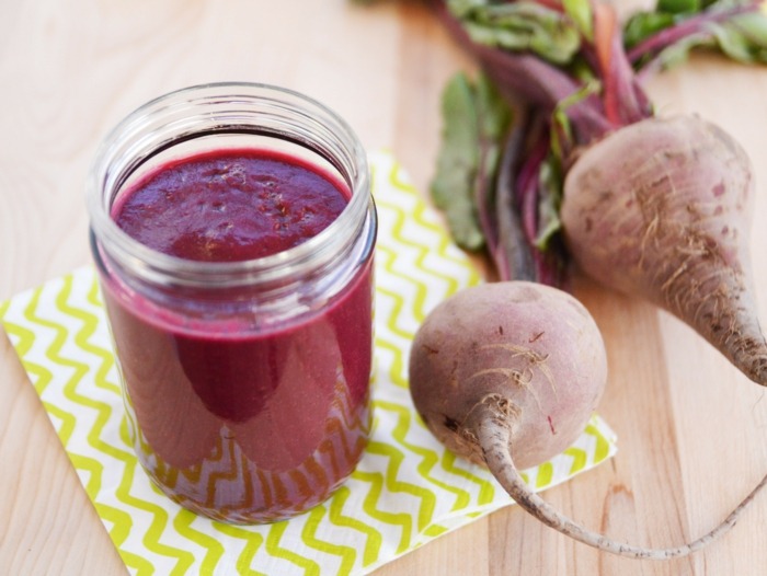 modlite sa smoothie zeleninový murár jar serviette záhradný nápad