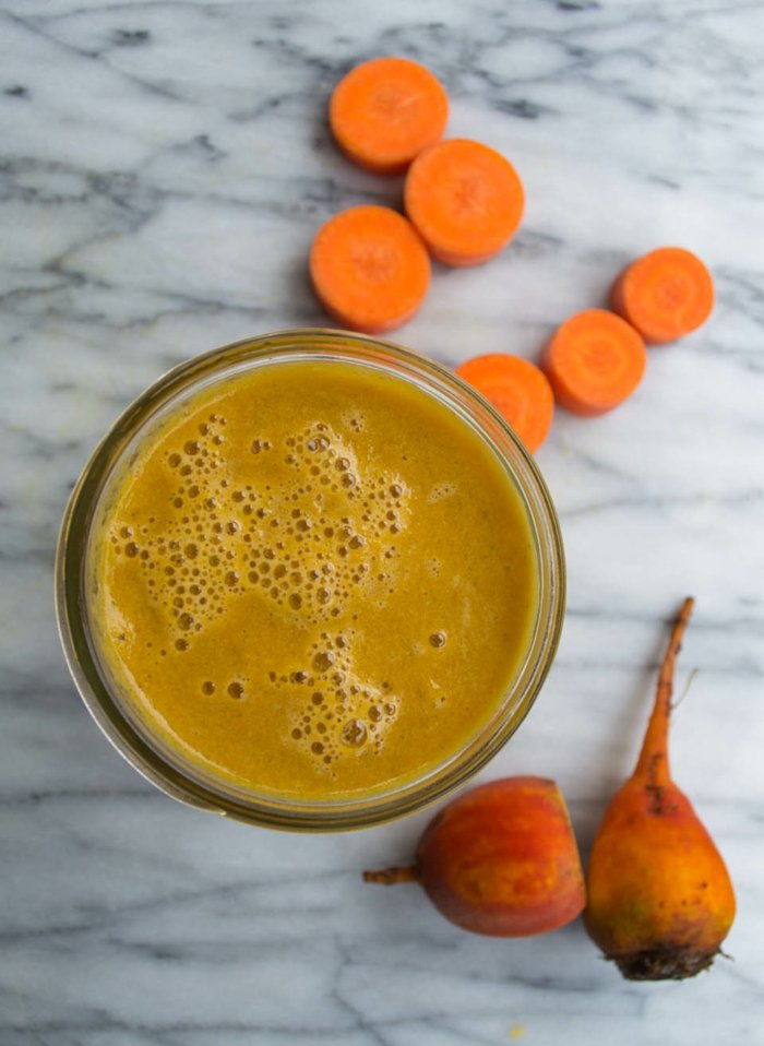 rastlinky žltej repy smoothie zeleninový kokteil