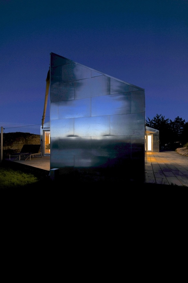 Hliníková kabína-letná chata-asymetrická-Nórsko-JVA-Projekt