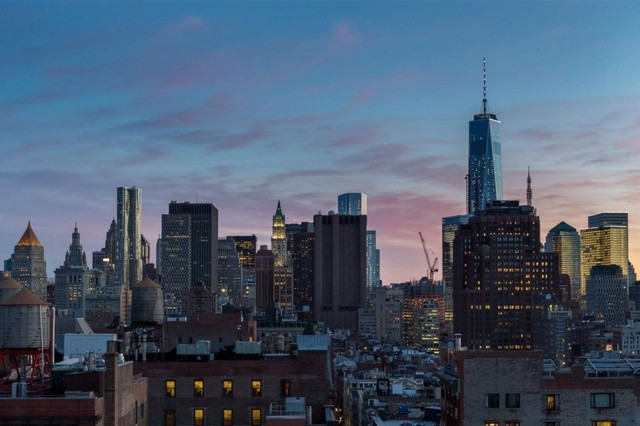 exkluzívny byt mezonetový byt výhľad na New York