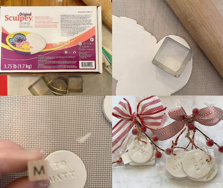 Pokyny na výrobu hlinených darčekových štítkov