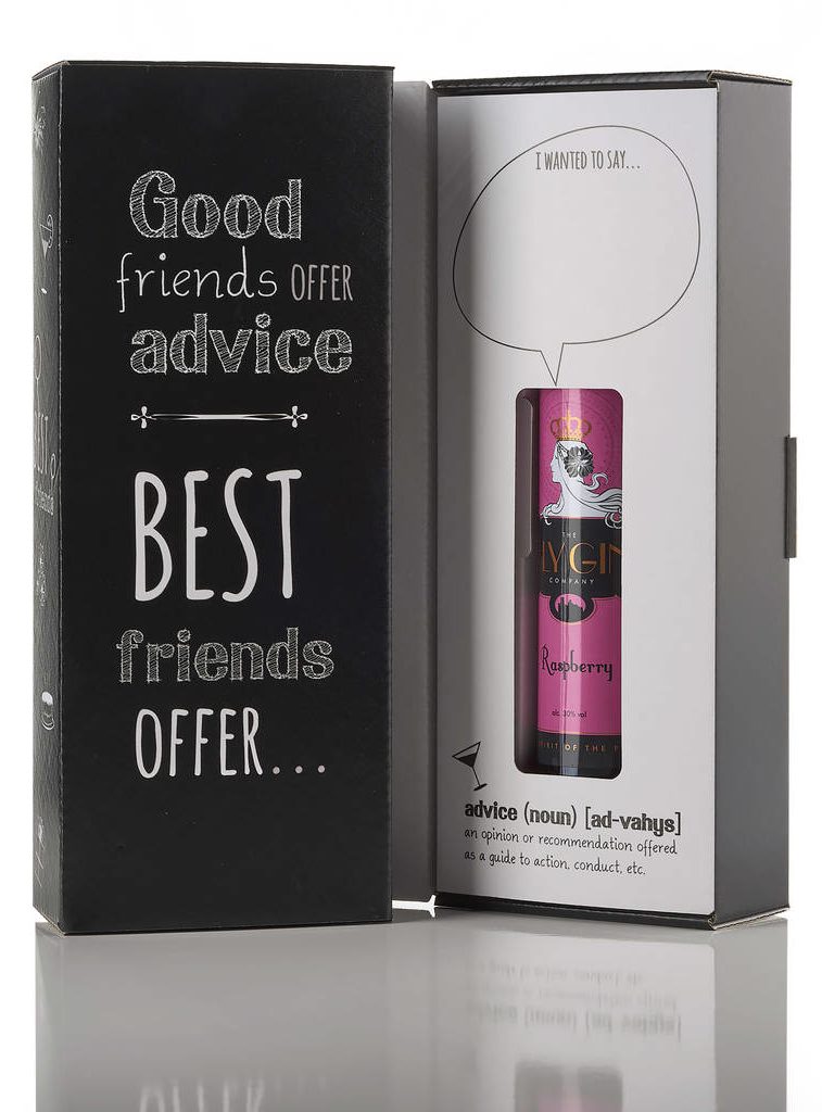 Darčekový balíček pre priateľku nápady vtipné balenie fľaše na víno