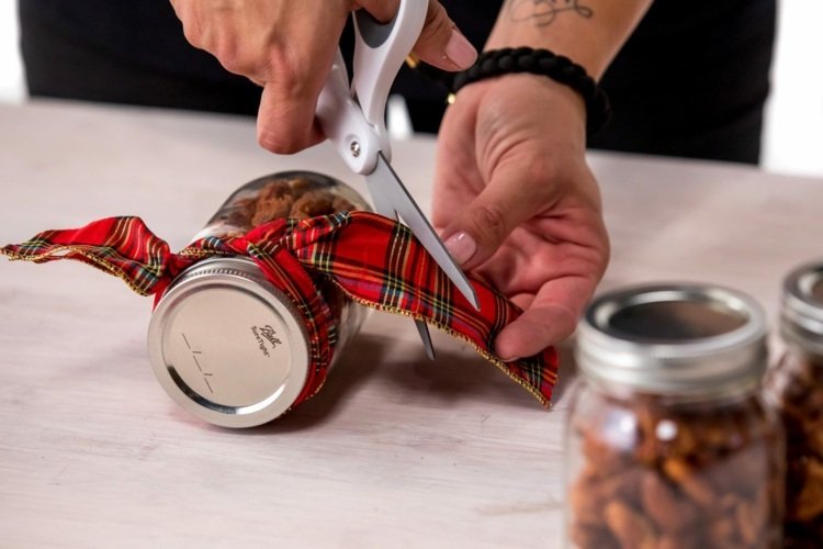 darčeky z thermomixu recepty pečené škoricové mandle na vianočnú stužku