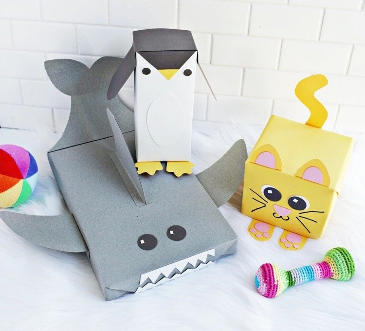 Hravé a vtipné darčekové balenie k narodeninám detí