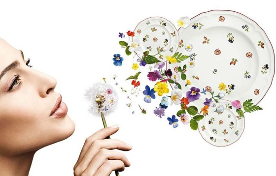 porcelánový riadový set z kosteného porcelánu s kvetinovým vzorom Porcelánový riad-sada-ako-svadobný-darček