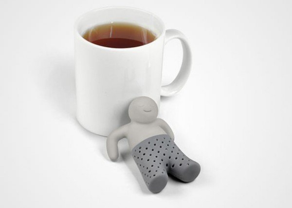 Nápad na darček Cool Tea Design - Mr. Tea nápad na darček cool návrhy čajových vajíčok, pán čaj